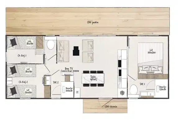 vente de mobil-homes neufs O’HARA en Isère et en région Auvergne-Rhône-Alpes