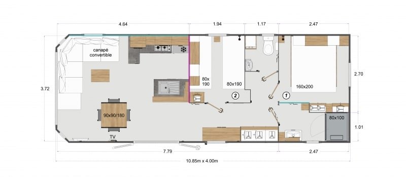 vente de mobil-homes neufs RAPIDHOME en Isère et en région Auvergne-Rhône-Alpes