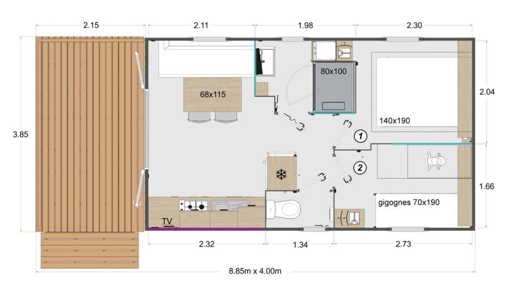 vente de mobil-homes neufs RAPIDHOME en Isère et en région Auvergne-Rhône-Alpes