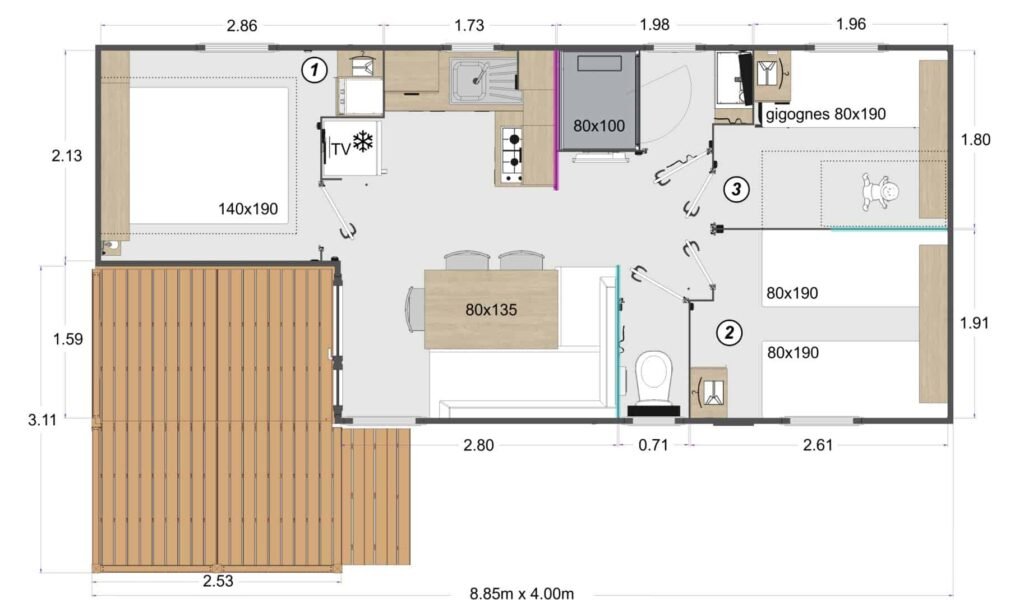 vente de mobil-homes neufs RAPIDHOME en Isère et en région Auvergne-Rhône-Alpes