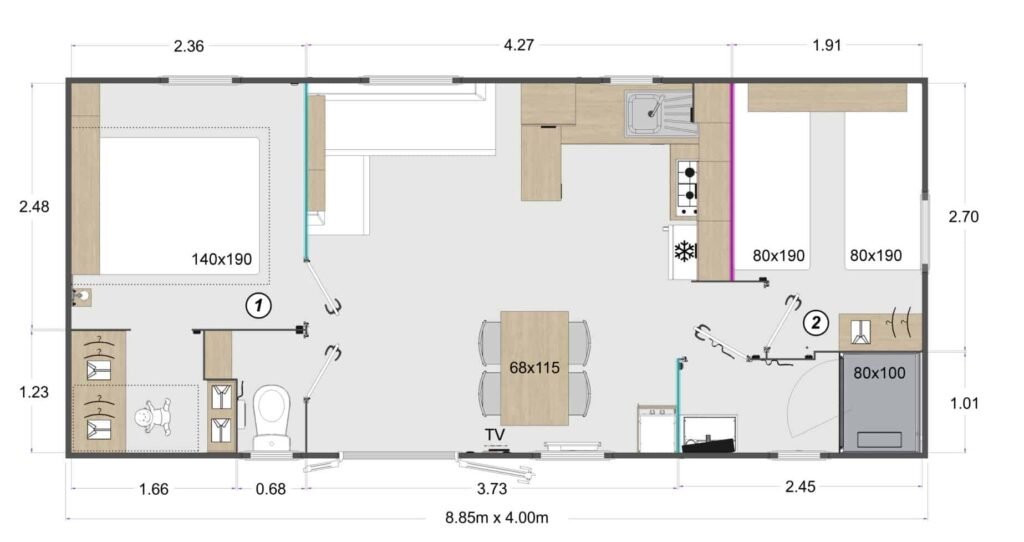 vente de mobil-homes neufs RAPIDHOME en Isère et en région Auvergne-Rhône-Alpes