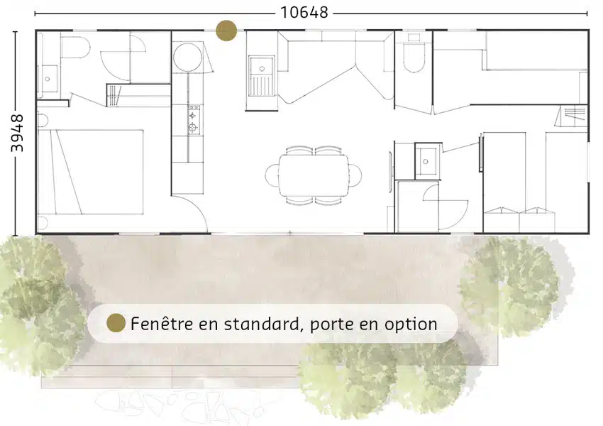 vente de mobil-homes neufs RIDEAU en Isère et en région Auvergne-Rhône-Alpes